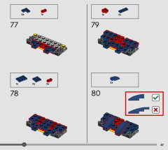 LEGO 76250 instructions page 67 – build guide
