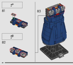LEGO 76250 instructions page 68 – build guide