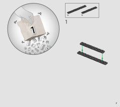LEGO 76250 instructions page 7 – build guide