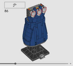 LEGO 76250 instructions page 71 – build guide