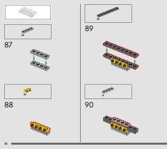 LEGO 76250 instructions page 72 – build guide