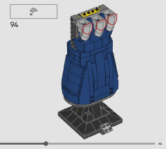 LEGO 76250 instructions page 75 – build guide