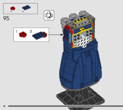 LEGO 76250 instructions page 76 – build guide