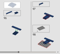 LEGO 76250 instructions page 77 – build guide