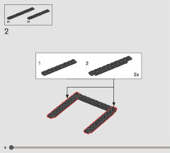 LEGO 76250 instructions page 8 – build guide