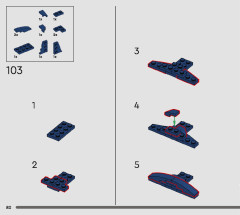LEGO 76250 instructions page 80 – build guide