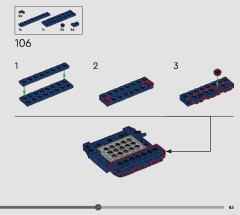 LEGO 76250 instructions page 83 – build guide