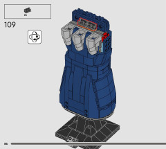 LEGO 76250 instructions page 86 – build guide