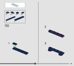 LEGO 76250 instructions page 87 – build guide