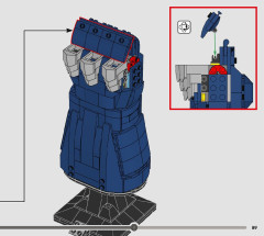 LEGO 76250 instructions page 89 – build guide