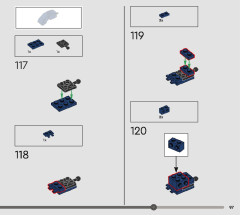 LEGO 76250 instructions page 97 – build guide