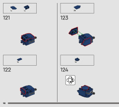 LEGO 76250 instructions page 98 – build guide