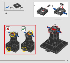 LEGO 76251 instructions page 17 – build guide