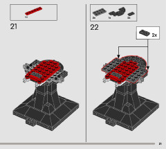 LEGO 76251 instructions page 21 – build guide