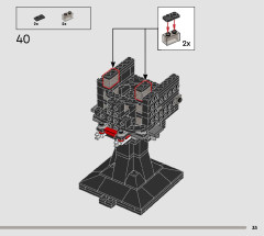 LEGO 76251 instructions page 33 – build guide