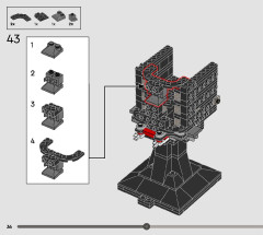 LEGO 76251 instructions page 36 – build guide