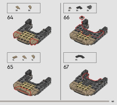 LEGO 76251 instructions page 45 – build guide