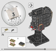LEGO 76251 instructions page 50 – build guide