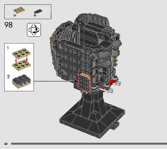 LEGO 76251 instructions page 62 – build guide