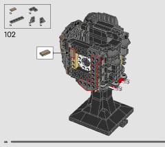 LEGO 76251 instructions page 66 – build guide