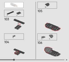 LEGO 76251 instructions page 67 – build guide