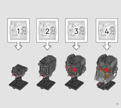 LEGO 76251 instructions page 7 – build guide