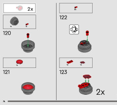 LEGO 76251 instructions page 74 – build guide