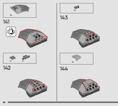 LEGO 76251 instructions page 84 – build guide