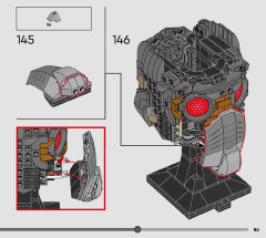 LEGO 76251 instructions page 85 – build guide