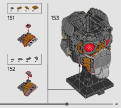 LEGO 76251 instructions page 87 – build guide