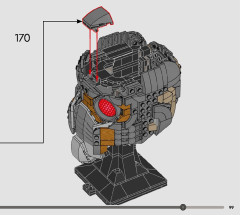 LEGO 76251 instructions page 99 – build guide