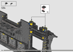 LEGO 76252 instructions page 184 – build guide
