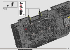 LEGO 76252 instructions page 75 – build guide