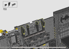 LEGO 76252 instructions page 105 – build guide