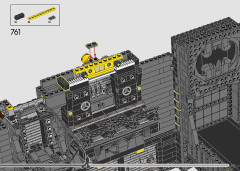 LEGO 76252 instructions page 125 – build guide