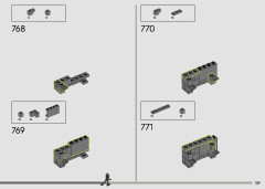 LEGO 76252 instructions page 129 – build guide