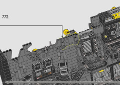 LEGO 76252 instructions page 130 – build guide