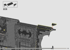 LEGO 76252 instructions page 163 – build guide