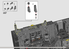 LEGO 76252 instructions page 79 – build guide