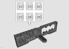 LEGO 76252 instructions page 2 – build guide