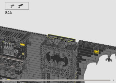 LEGO 76252 instructions page 7 – build guide