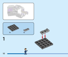 LEGO 76253 instructions page 10 – build guide