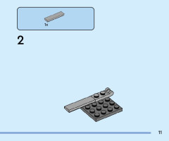 LEGO 76253 instructions page 11 – build guide