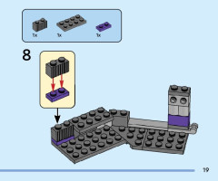 LEGO 76253 instructions page 19 – build guide