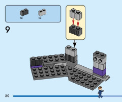 LEGO 76253 instructions page 20 – build guide