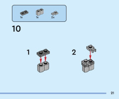 LEGO 76253 instructions page 21 – build guide