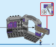 LEGO 76253 instructions page 37 – build guide