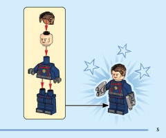 LEGO 76253 instructions page 5 – build guide