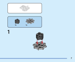 LEGO 76253 instructions page 7 – build guide