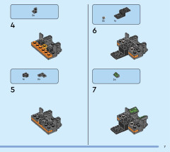 LEGO 76254 instructions page 7 – build guide